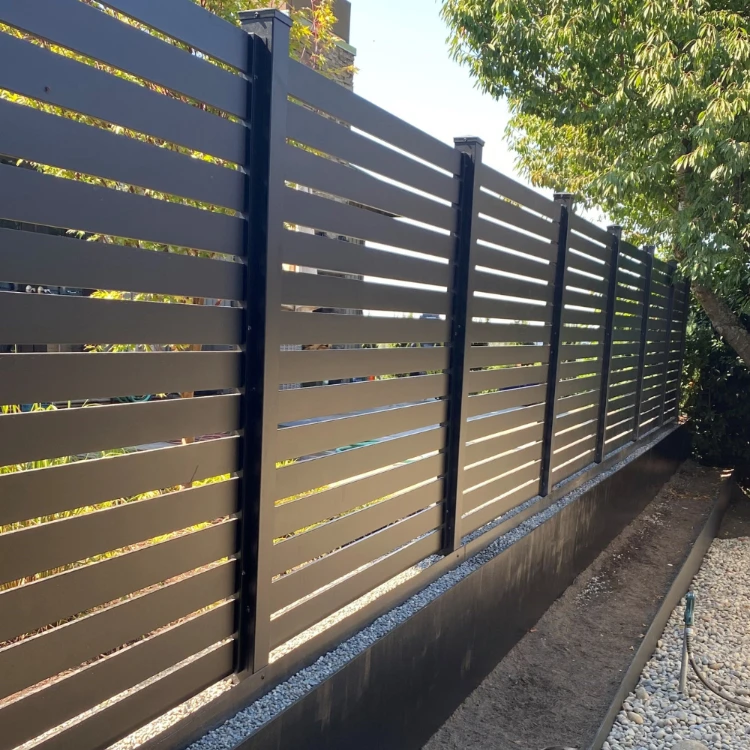 Aluminum Slat Fencing